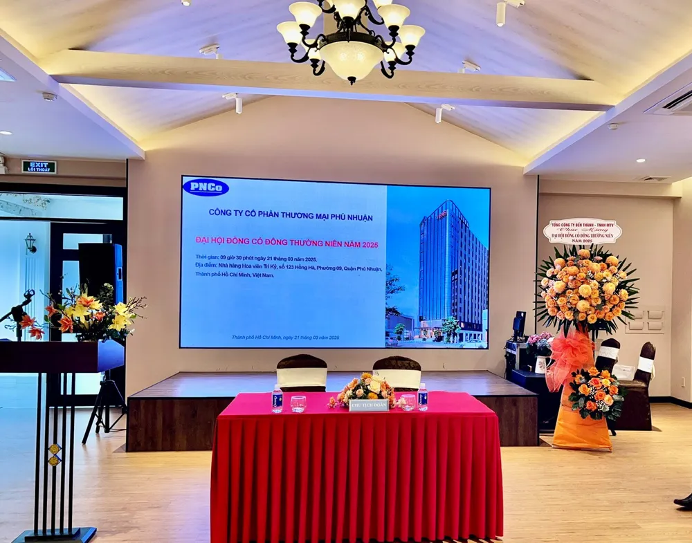 ĐẠI HỘI CỔ ĐÔNG THƯỜNG NIÊN NĂM 2025