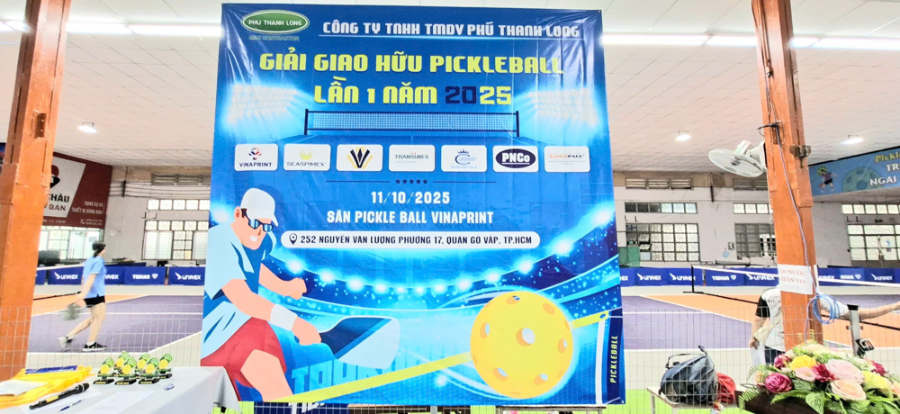 GIẢI GIAO HỮU PICKLEBALL 2025