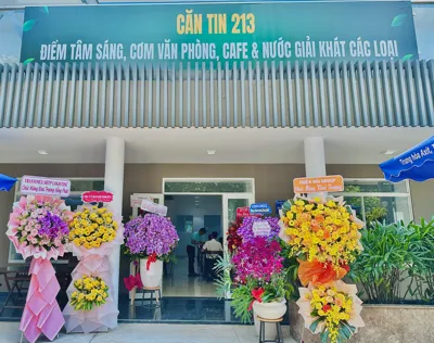 Khai trương địa điểm kinh doanh Căn tin 213 Hồng Bàng