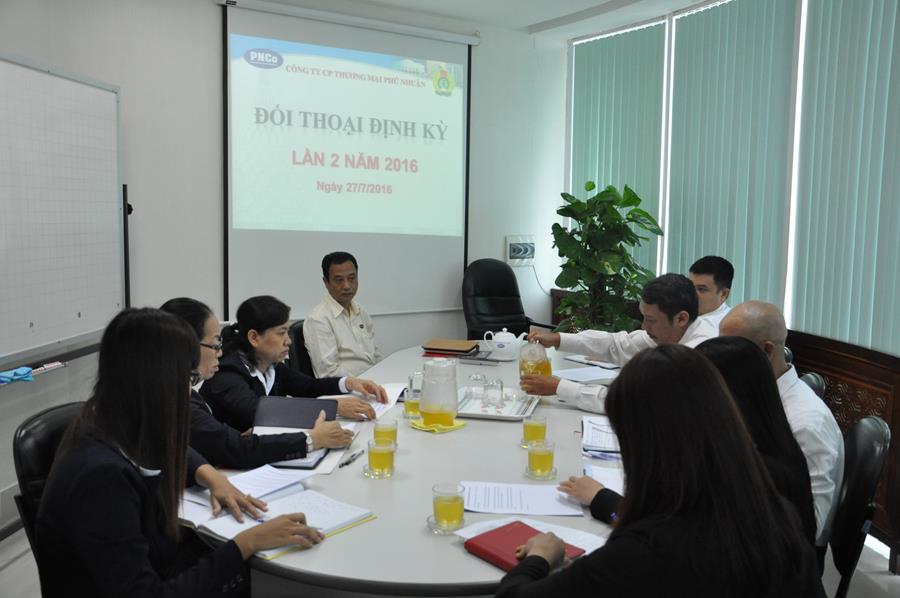 TỔ CHỨC ĐỐI THOẠI ĐỊNH KỲ LẦN 2/2016