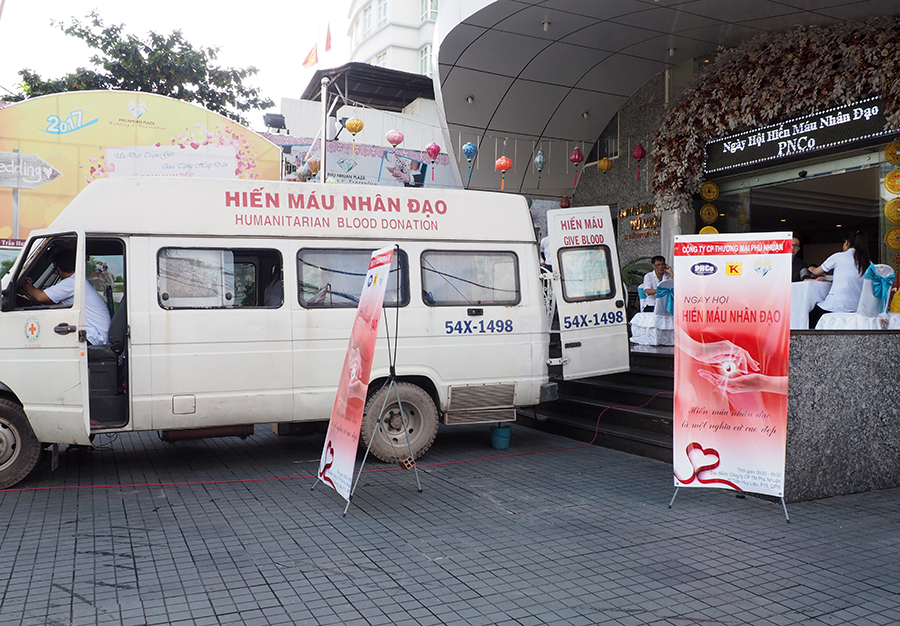 NGÀY HỘI HIẾN MÁU NHÂN ĐẠO
